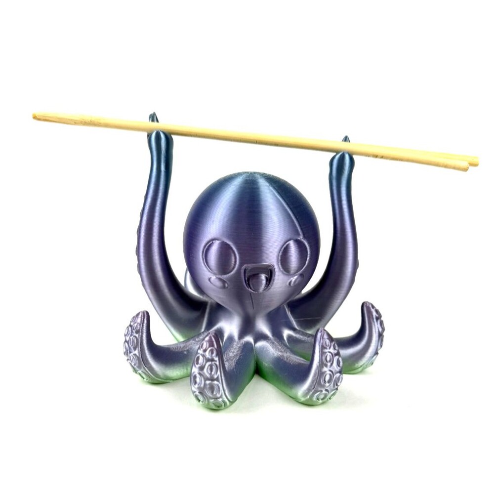 Octopus Chop Stick /Pen/Utensil Holder Mufti Color 3D Printed